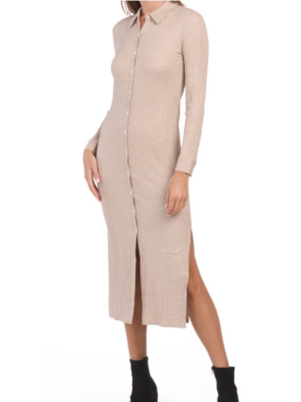 Theory ribbed knit dress